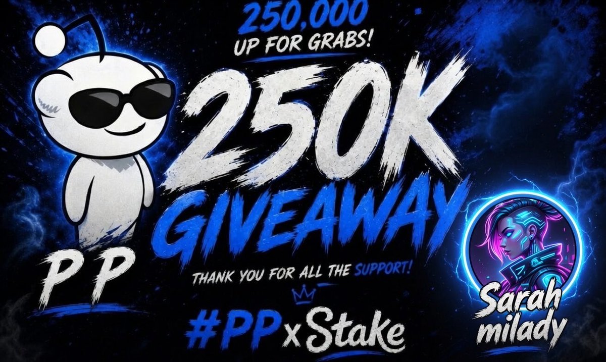 saracrypto_eth's tweet photo. Me n @pp_privatejet doing the biggest giveaway on x rn

$250,000 Giveaway | 2500$ to 100 People

Drop Stake username + tag @pp_privatejet and tell him hes fly😎 higher chance to win if u record a video of urself saying it. https://t.co/UaquglsZi2