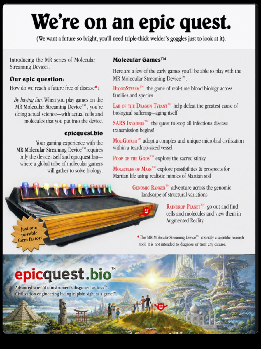 kemmishTree's tweet photo. @owl_posting @sierras_account A poster we made in 2021, with one-shotted perfect AI mods to some of the copy (the website and other details changed) and to the image at bottom. We must build utility-scale molecular sensing. Cool posters btw. https://t.co/SzHiPlUgZc