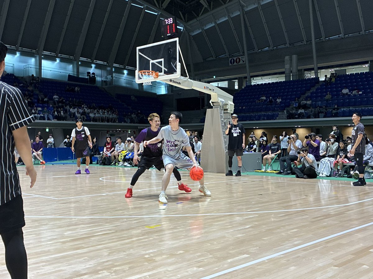 jzu_m1's tweet photo. DREAM BALL4お疲れ様でした✨️ 久しぶりのすすむは常百音と一緒だと楽しそうで笑顔だし、ぼけーっとした顔からは想像出来ない華麗なﾌﾟﾚｲ、ﾀﾞﾝｸｺﾝﾃｽﾄで富樫にﾎﾞｰﾙ出しをして貰う大物ぶり🙄 交流会は欲を欠かず(元を含む)ﾜｯﾂﾒﾝだけに参加しました～🫶 https://t.co/i1uzqJj9jn