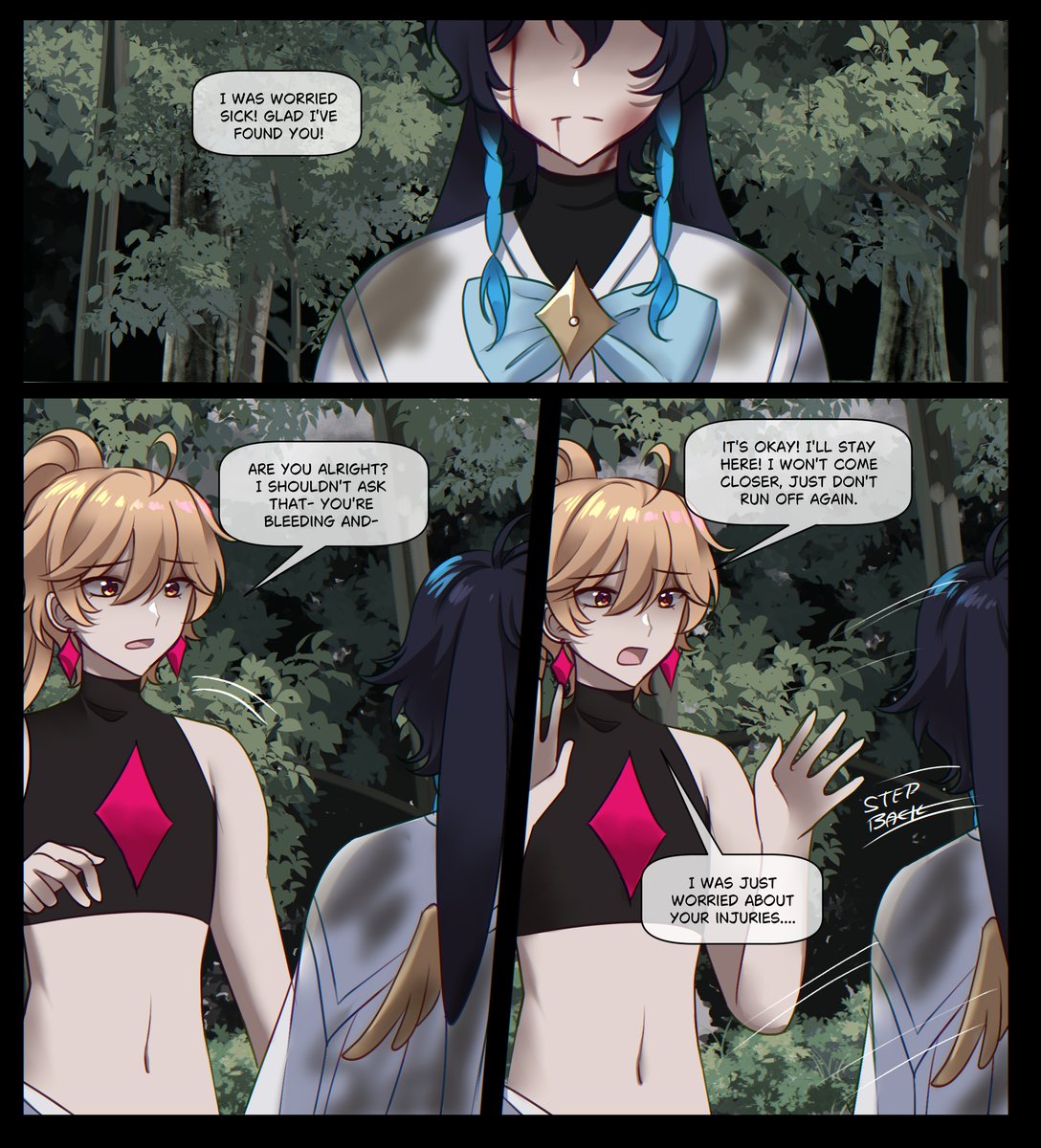 JackyMondhase's tweet photo. Genshin Comic  Midnight Sun (Prelude) Chapter 6 part 39
 
_____
Full Genshin Impact ( Aether x Venti )Fancomic in my discord (link in bio)
Do not repost/use my work.
_____
#genshinimpact #venti #aether https://t.co/K2PFWJcTXu