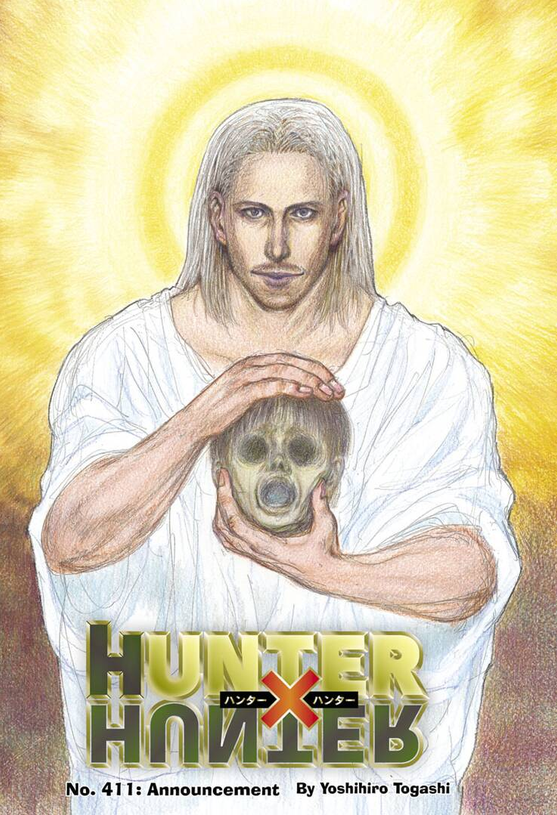 _ANIMEse's tweet photo. Após 1 ano e 6 meses, o mangá HUNTER X HUNTER de Yoshihiro Togashi saiu do hiato.

Capítulo 411 já está disponível no Manga Plus. https://t.co/oizf9BsmqF