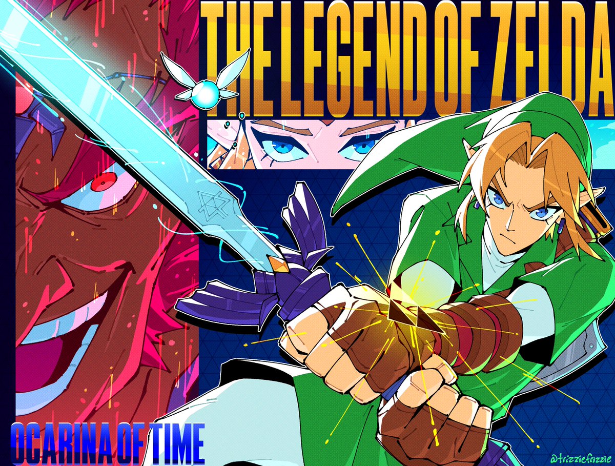 TrizzieFrizzie's tweet photo. THE LEGEND OF ZELDA: OCARINA OF TIME https://t.co/TpjVu36IrA