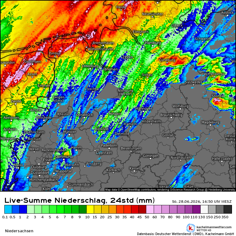 wetter_x's tweet photo. #Gewitter Nacht zum Sonntag #NDS #HB #HH
#Butjadingen-Burhave 58 mm
#Vechta 0 mm
#Bremerhaven 118 km/h
#Steinau, Kr. Cuxhaven Tmin +18,8 °C
#Goslar Tmin +24,1 °C Tropennacht https://t.co/mFncU0TAGP
