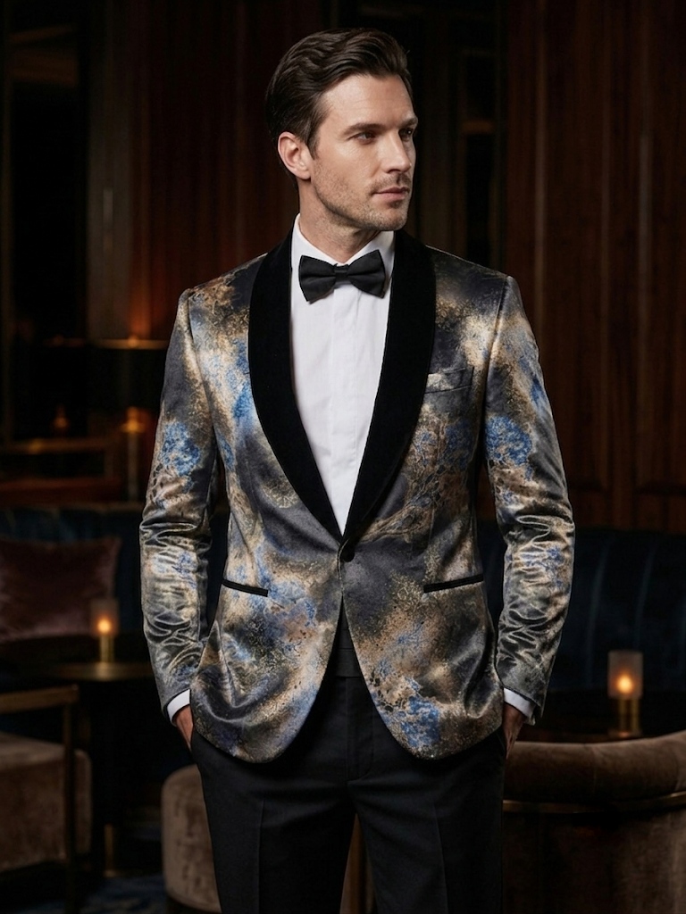 Studiodstatus's tweet photo. Luxury Black Gold Designer Tuxedo Blazer for Men | Groom Wedding Reception Jacket
Buy Now Etsy Link
https://t.co/7XuGYjui9L
#LuxuryBlazer #DesignerBlazer #TuxedoBlazer #GroomStyle #WeddingBlazer #MensFashion #Menswear #FormalWear #BlackTie #ReceptionLook #LuxuryMenswear https://t.co/cf3a7yQE3l