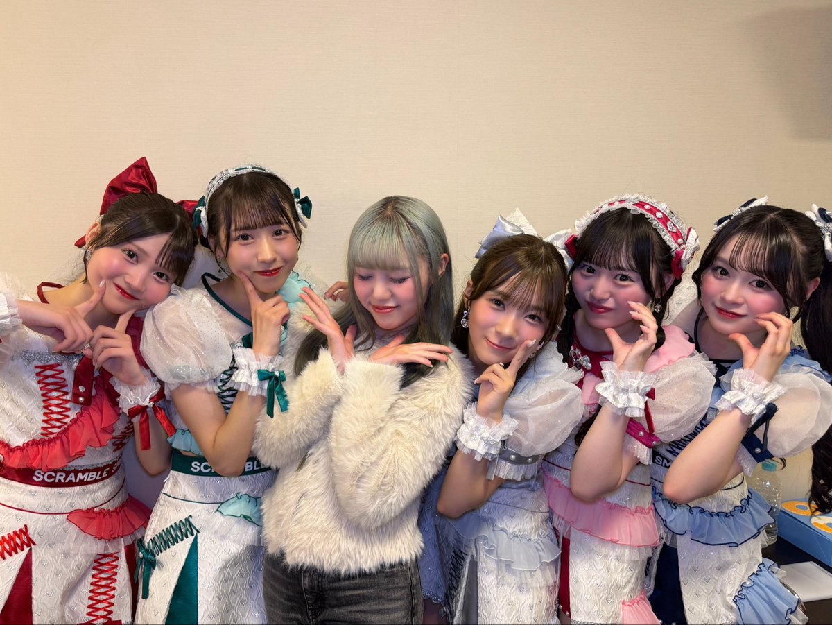 conoa_mango's tweet photo. SCRAMBLE SMILE新体制LIVE
『MORE SMILE』
ステージディレクション担当させて頂きました🤍

もあち加入おめでとうう🤍
@moana_scramble 
そして、みみちゃんリーダー就任本当におめでとう💚
@mimi_scramble 

赤ちゃんなのに頑張り屋さんなもあち含む
5人体制になったスクスマのこれからが楽しみです🫶🏻 https://t.co/rW9nCGcLFT