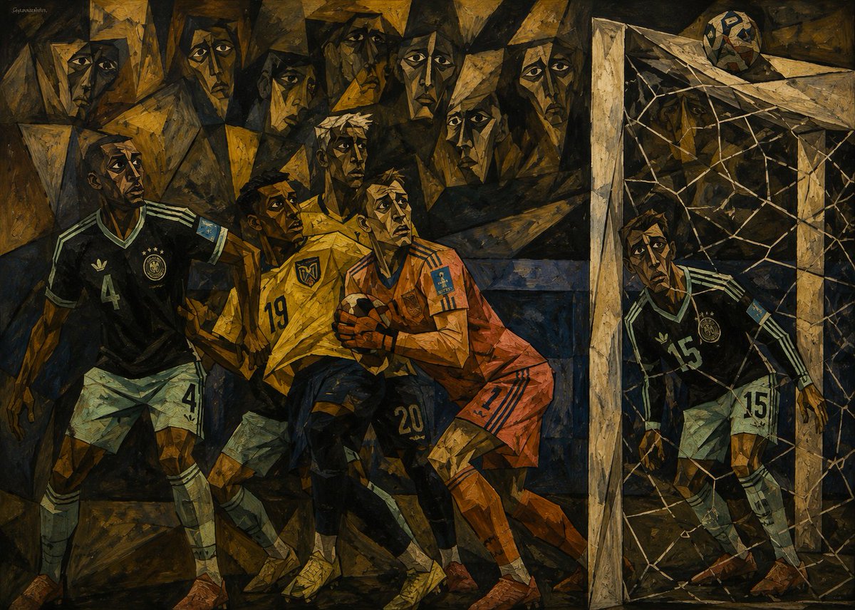 diegoxcoello's tweet photo. Ecuador 2 Alemania 1
Óleo sobre lienzo, estilo del maestro Oswaldo #Guayasamin un recuerdo para toda la vida https://t.co/7cHYLwGUEM