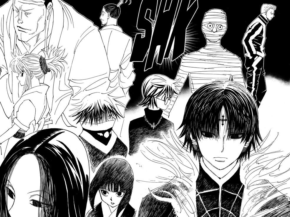 Aleczandxr's tweet photo. Happy HUNTER X HUNTER SUNDAY! Chapter 411 time, we are SOOOO BACK!

https://t.co/JrBwyOCxtk https://t.co/hgL2LoO2Jx