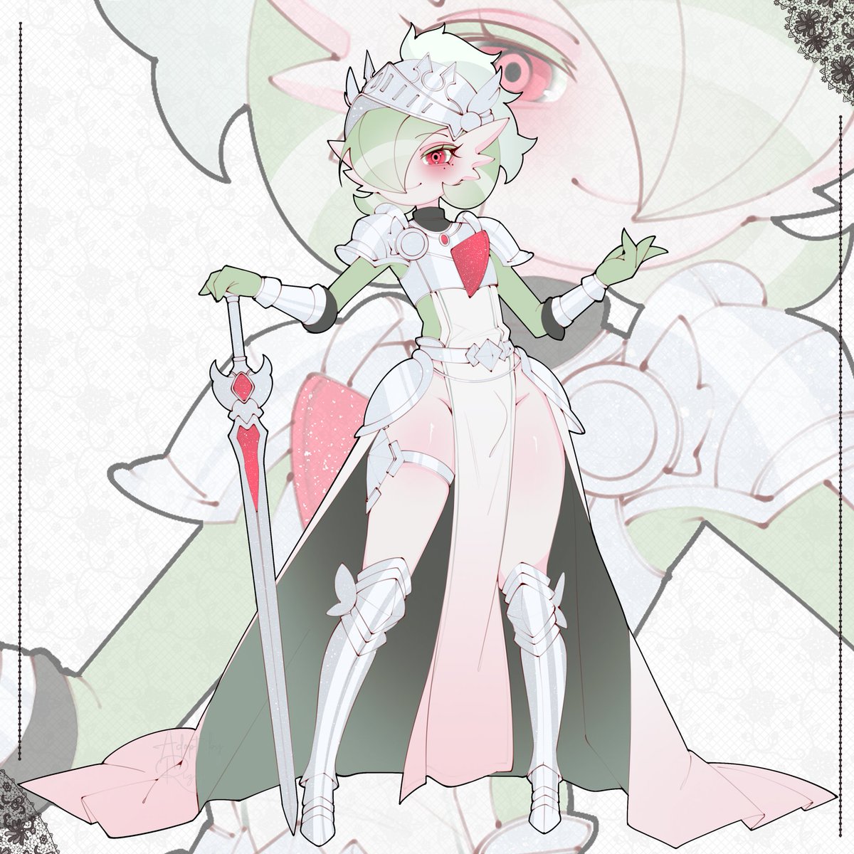 ryzij_'s tweet photo. ⚔️ KNIGHT GARDEVOIR femboy adopt

SB: $50
Min: $2
AB: $500

Retweets are appreciated!! <3
#adoptables #adoptable #adopts #oc #pokemon #GARDEVOIR #femboy #adoption https://t.co/vRwVFOCmvM