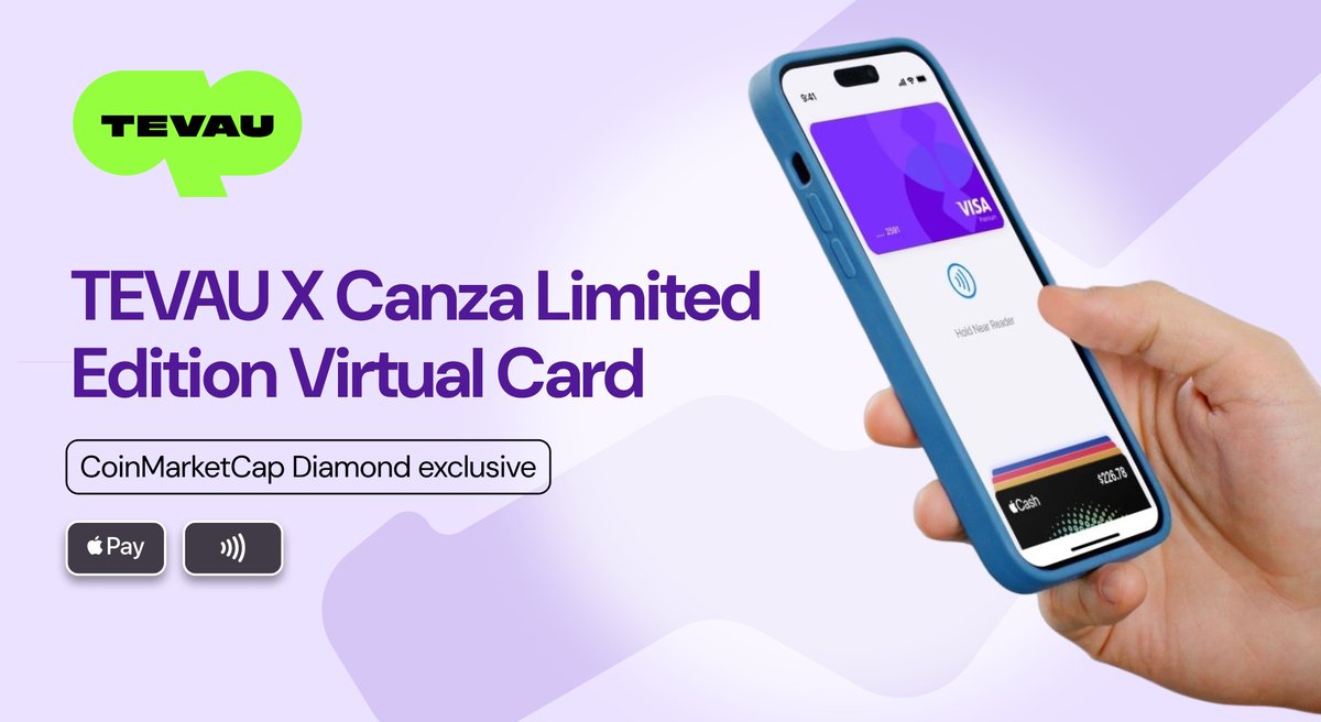 Canza_Finance's tweet photo. You $CAN still get your Canza-branded @Tevau_Official  with your @CoinMarketCap diamonds 💎

More info: 
https://t.co/zg3kBG0Slp https://t.co/3kWN2L27B1