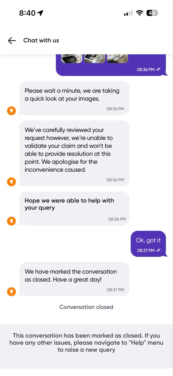 bjsharma75's tweet photo. @fssaiindia @InstamartS @SwiggyCares 

This is what Swiggy service has come to, look at the item quality. I guess they don’t even have a quality team and when you try reaching them the bots have a standard reply. If you can’t take responsibility and deliver? https://t.co/4qYZUn7Dvb