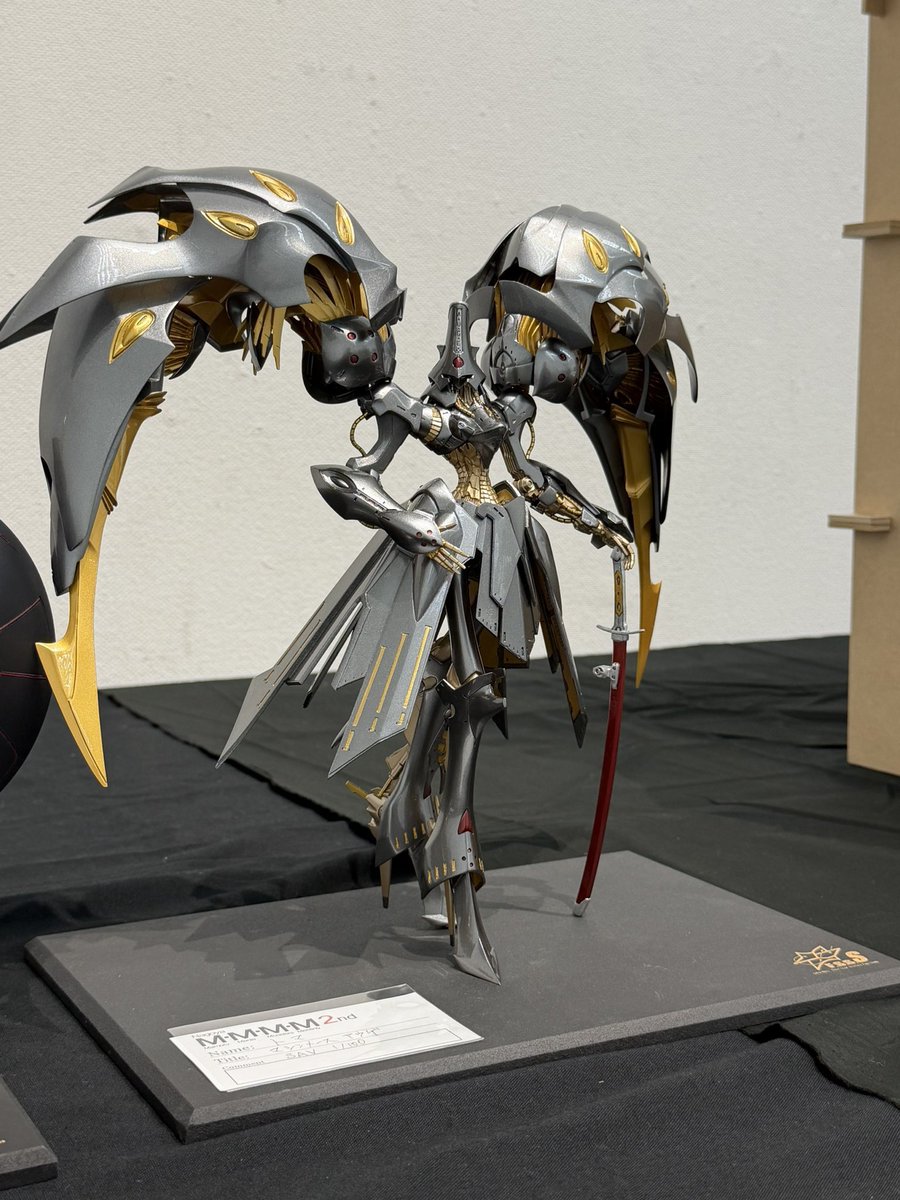 BubFools's tweet photo. MamoruManiaModelersMeeting2026 
トマ さん作
マシンメース アウゲ
SAV 1/100 
#4MNagoya
#FSS_jp 
#FSS https://t.co/Oy73Vz14xu