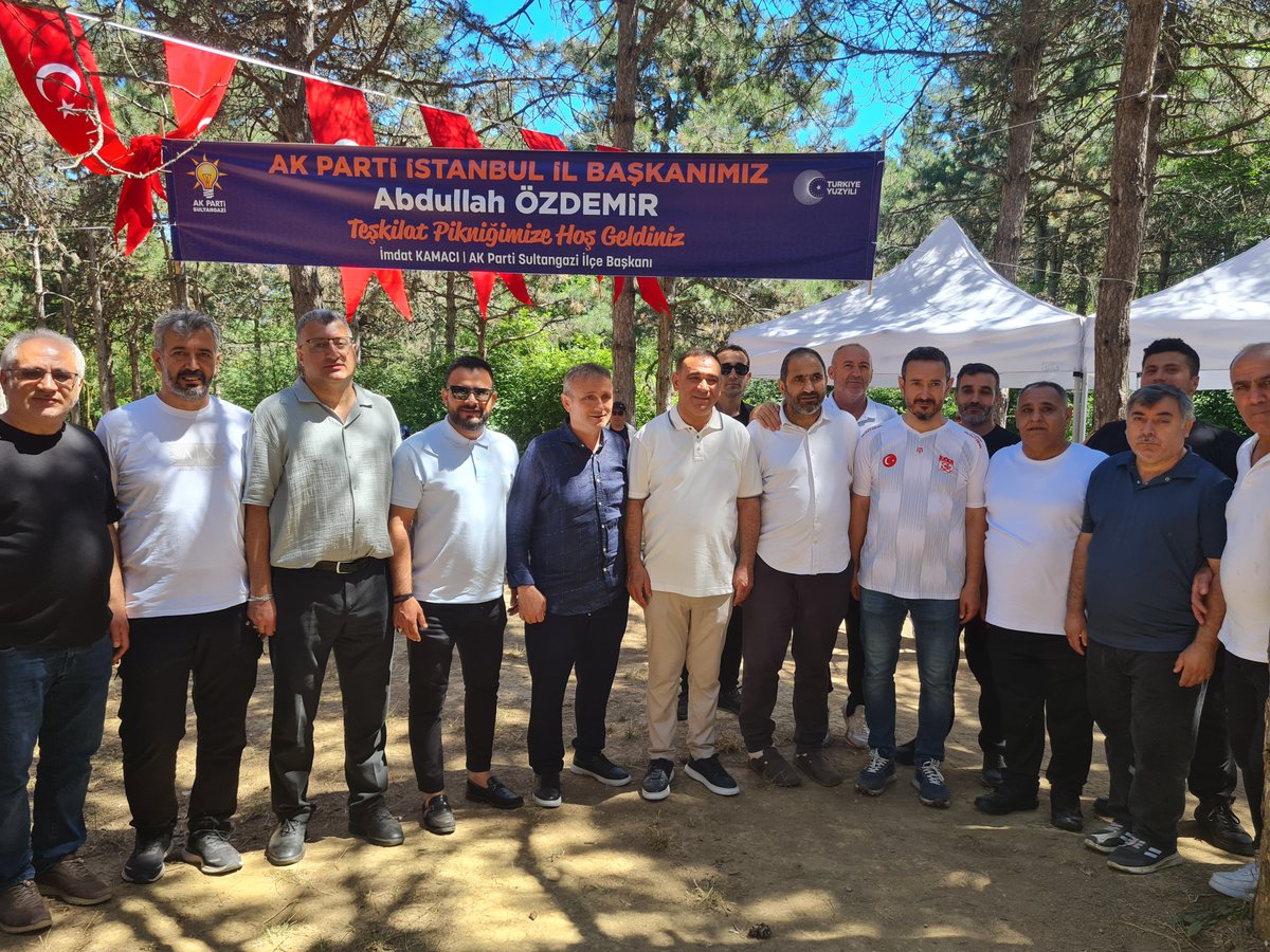 ImdatKamac's tweet photo. AK Parti Sultangazi İlçe Başkanlığımızın düzenlediği teşkilat pikniğinde, kıymetli teşkilat mensuplarımız ve aileleriyle bir araya gelmenin mutluluğunu yaşadık.

Piknik şölenimize Belediye Başkanımız Sn. Av. Abdurrahman Dursun, İl Başkan Yardımcımız Sn. Rabiya Kazak Aci, İl Yönetim Kurulu Üyemiz ve İlçe Koordinatörümüz Sn. Av. Ahmet Keserci, Kadın Kolları Başkanımız Sn. Vasfiye Ayvalı, Gençlik Kolları Başkanımız Sn. Yunus Emre Yıldız, İlçe Yönetim Kurulu Üyelerimiz, Meclis Üyelerimiz, Mahalle başkanlarımız ve teşkilatımızın kıymetli mensupları katılım sağlayarak bizleri onurlandırdılar.

Muhabbetin, kardeşliğin ve dayanışmanın hâkim olduğu bu anlamlı buluşmada, birlik ve beraberliğimizi daha da pekiştirdik. Aynı ideale gönül vermiş büyük AK Parti ailemizle, Türkiye Yüzyılı hedefleri doğrultusunda ilk günkü heyecan ve kararlılıkla yürümeye devam edeceğiz.

Katılım sağlayan tüm teşkilat mensuplarımıza ve kıymetli ailelerine gönülden teşekkür ediyor, Rabbim birlik ve beraberliğimizi daim, muhabbetimizi baki eylesin.

Güçlü teşkilat, güçlü Türkiye...
Türkiye Yüzyılı için durmak yok, yola devam! 🇹🇷

@abdullahozdemir 
@avadursun 
@rabiyakazak 
@ahmet_keserci