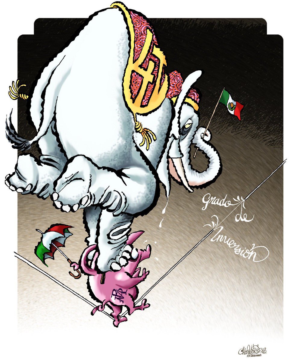 ferbelaunzaran's tweet photo. Las estupideces y caprichos de López Obrador son una soga en el cuello de Sheinbaum y lo peor es que ella no tiene ninguna intención de desatarse.

Las consecuencias serán terribles.

Gran cartón de @CartonCalderon👇 https://t.co/apFln7DcXs