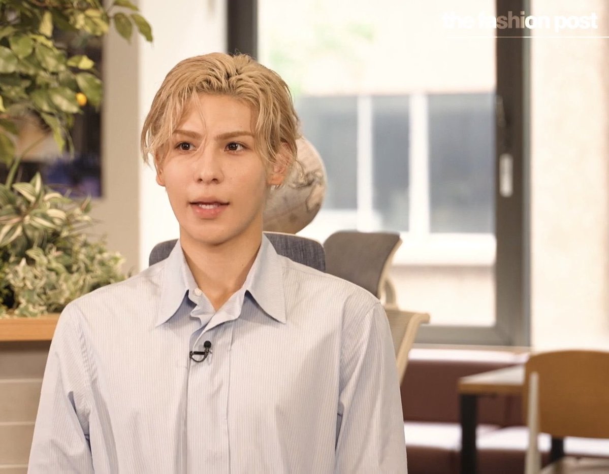Raul_S2_'s tweet photo. #TheFashionPost 
ラウール編集長のほわほわな話し方とビジュの良さとスローモーション自慢がとても良い番組です🦢🤍 https://t.co/s7rOdq1K4r