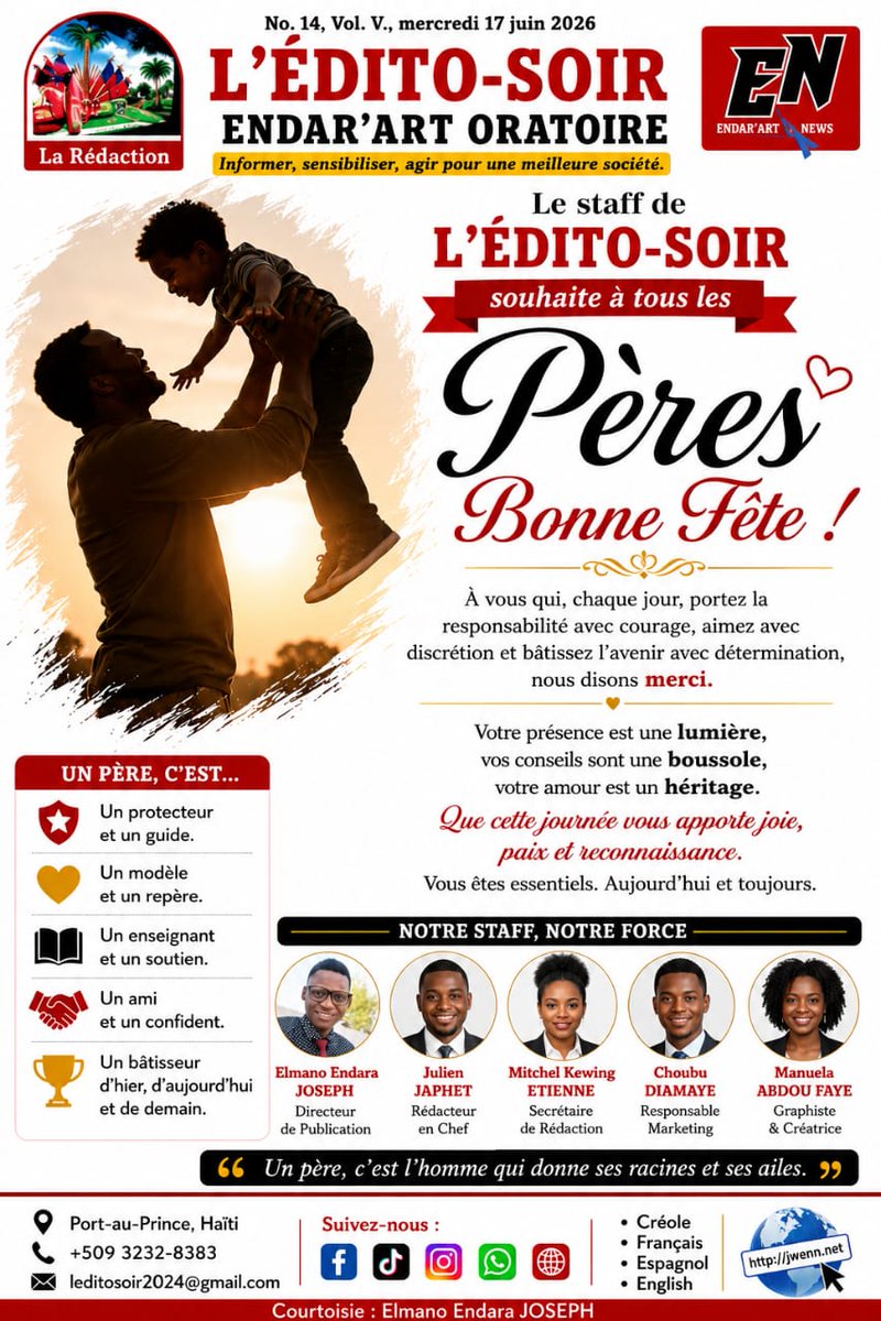 endar_la's tweet photo. À tous les pères... https://t.co/jJzOSDz6IB