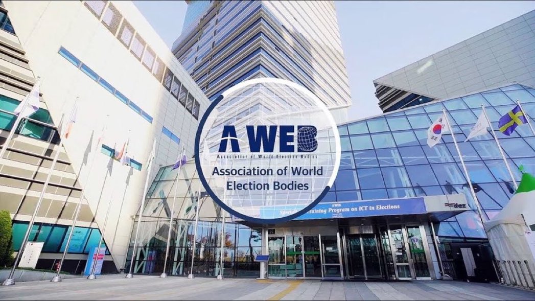Honesttruthman's tweet photo. 🚨 AWEB EXPOSED 🚨

South Korea’s global machine for exporting rigged elections.
This so-called “UN of Elections” (AWEB) was created by the Saenuri Party to push rigged electronic voting systems worldwide. 

Countries from DR Congo to Kyrgyzstan adopted their technology… and quickly faced stolen elections, mass protests, and chaos.

Time to drag their operations out of the shadows.