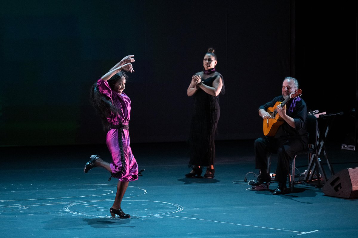 LincolnCenter's tweet photo. Yinka Esi Graves’ The Disappearing Act explores flamenco’s roots! Check out photos from the New York Premiere at the Lincoln Center Contemporary Dance Festival, presented as part of the Pasculano Collaborative for Contemporary Dance.

📸: Christopher Duggan https://t.co/wFt5CqzB0H