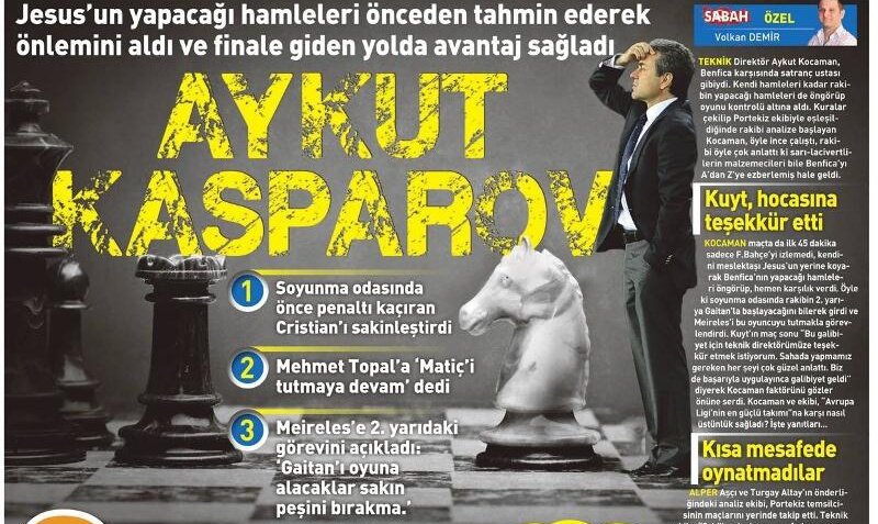 Memduhdlr's tweet photo. İsmail Kartal hocam senden de şöyle bir manşet bekliyorum bu sene https://t.co/BUjubMii7b