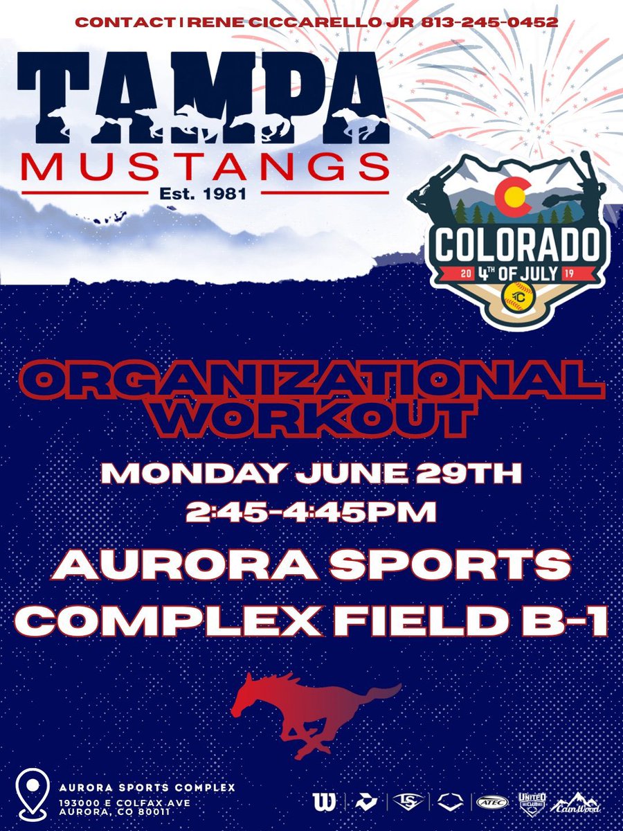 MaiaContreras27's tweet photo. Off to ✈️ CO!! Looking forward to @TampaMustangs org workout and a week of competition! Coaches come check us out! @MustangsGleason @TampaMustangs @coachjameson44 @MustangsRene @ExtraInningSB @EC_Recruit @SoftballDown @gatorjack72 @LineDsoftball @PrepSoftball @DiamondAddicts @los_stuff