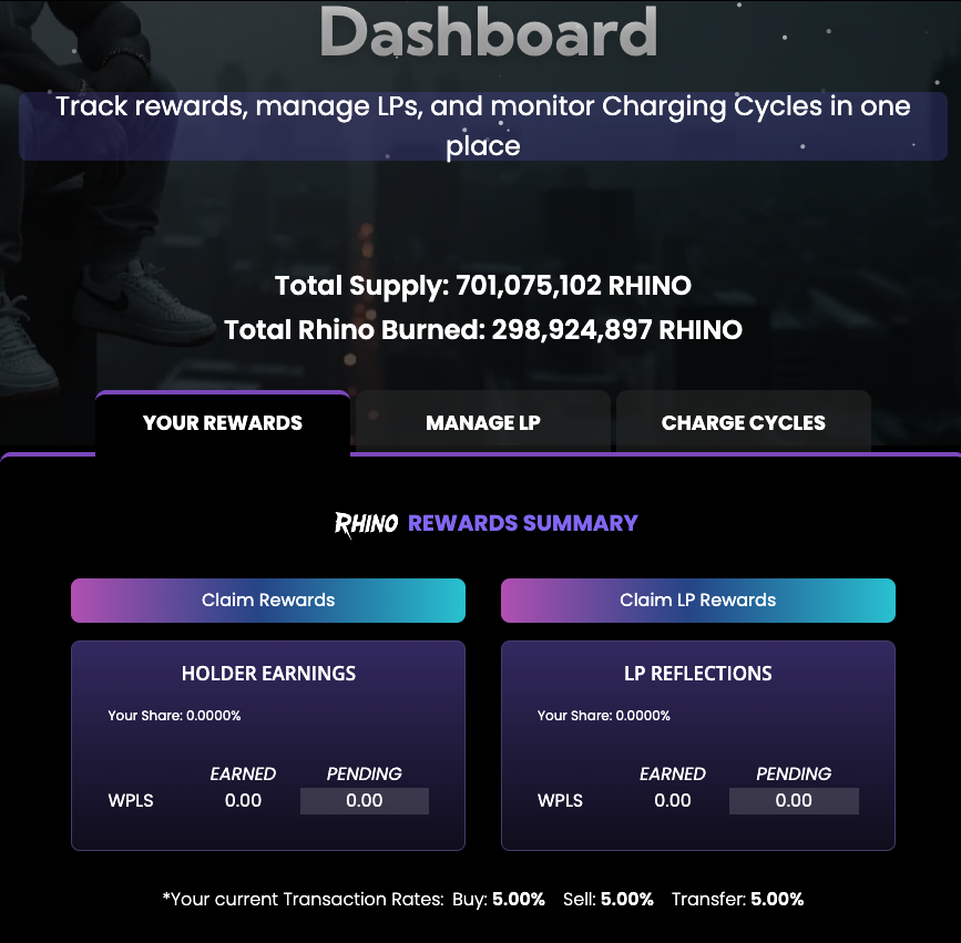 JollyRogerOG's tweet photo. New here? The easiest way to understand $RHINO is to look at it

When V2 lands, the UI walks you through the mechanics visually wallet, cycle, rewards, all in one place. 

We designed it so you don't need a PhD to get it. Days away

$RHINO #PulseChain #PulseX https://t.co/m31tC4j1Gi