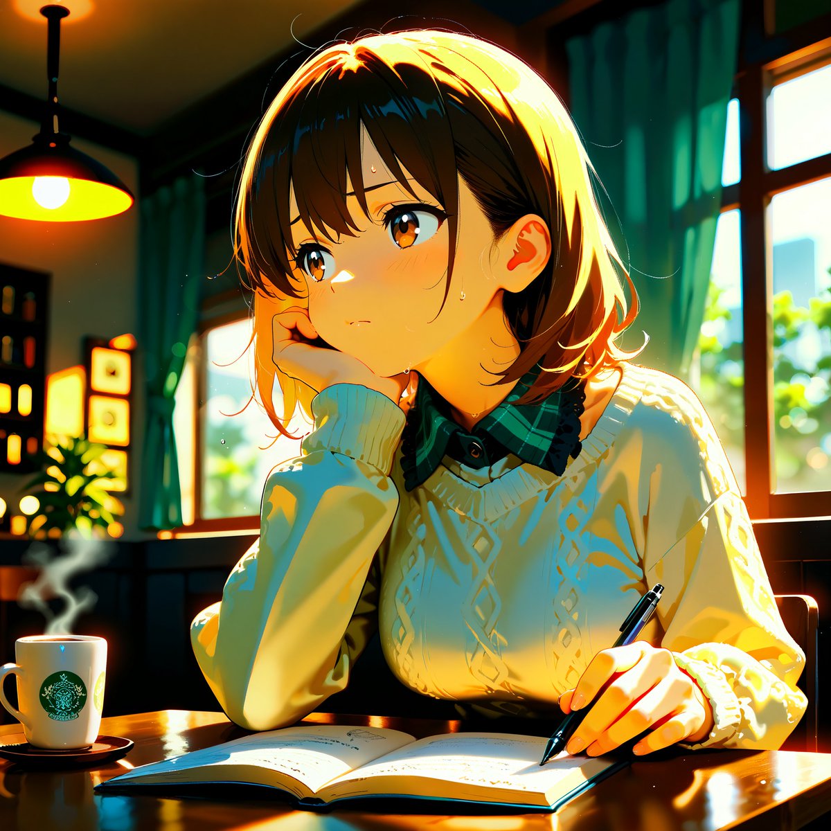 masa_fj's tweet photo. AIイラスト投稿サイトAipictorsに投稿された作品
お題目：気になる
タイトル：「どうなってんのかなぁ」

https://t.co/DKYjQYJtgB
 #Aipictors #AIイラスト #AIart https://t.co/EEN9Hleyzr