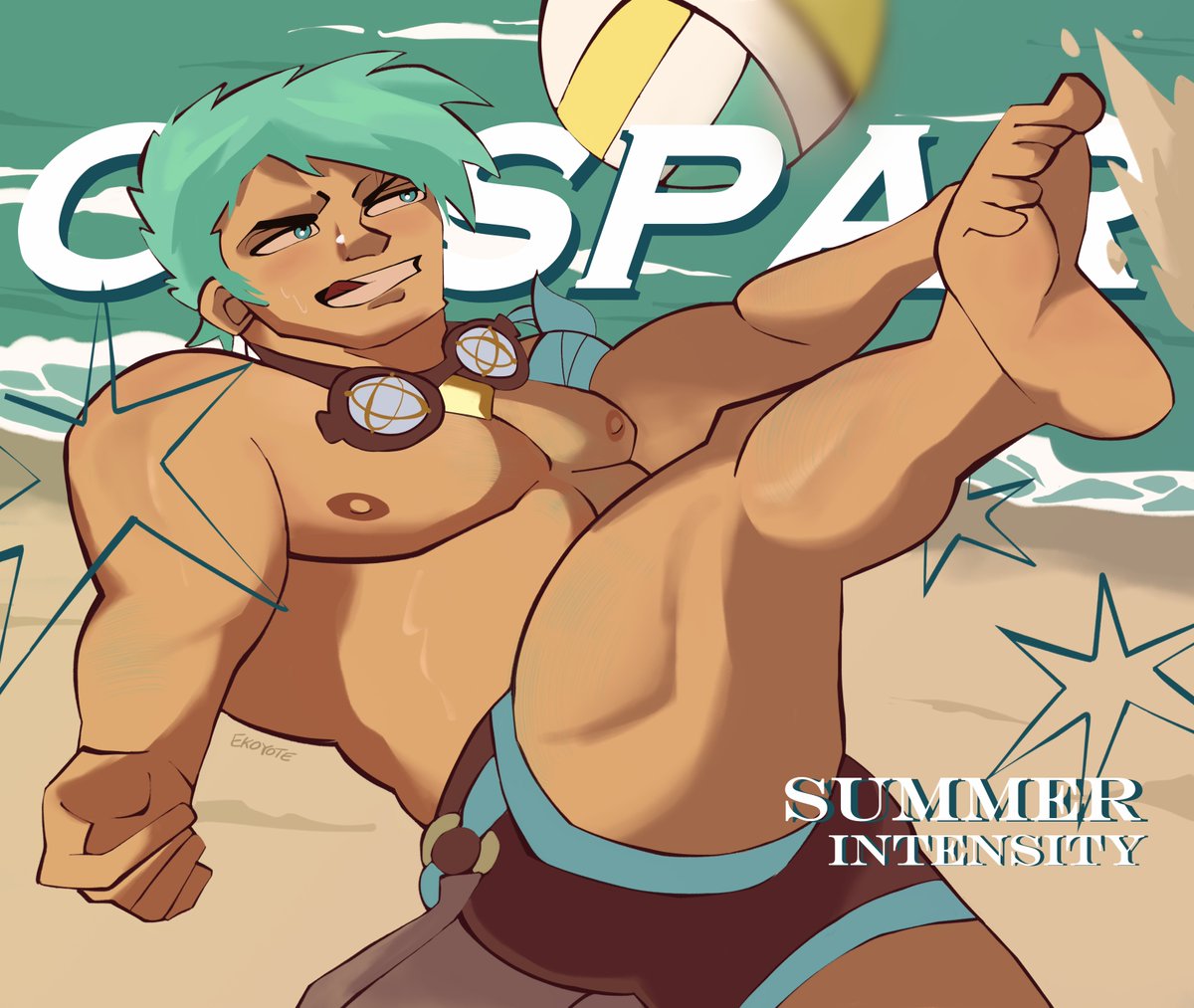 Eko_yote's tweet photo. Todo ese entrenamiento debe servir para algo no? 🏐
#FireEmblem #FE3H #FEHeroes https://t.co/dUK3EqTpvN