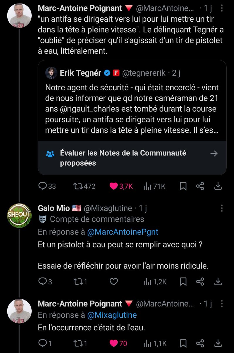 Cruzader_'s tweet photo. Je suis MORTE de rire, vraiment la victimisation n'a aucune limite 😭😭😭 https://t.co/pelQyfUFjk