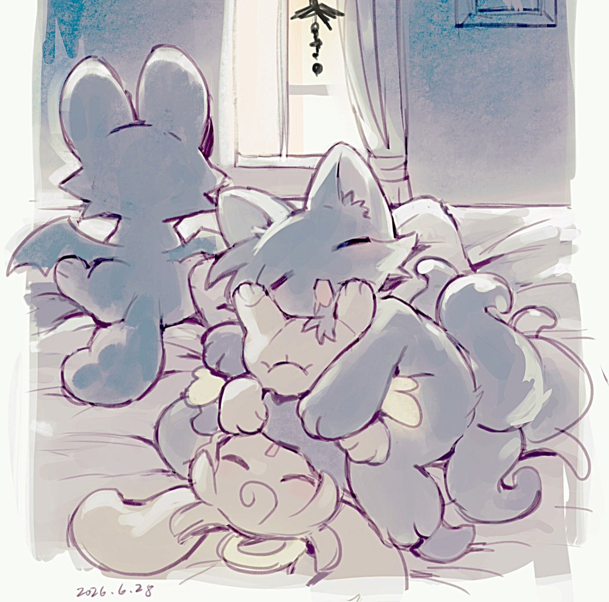 yanyan08235385's tweet photo. 渐变映射真好用
画面略显幽默。。。（ori召） https://t.co/Ef5kWH3Szb