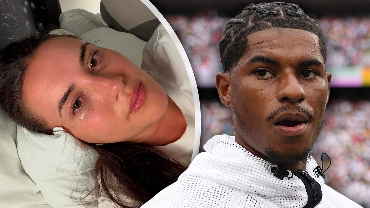TouchlineX's tweet photo. 🚨💔 𝗡𝗘𝗪: Marcus Rashford’s girlfriend, Lucia Loi, has revealed she suffers from endometriosis, a condition that can cause severe pain, heavy periods and extreme tiredness.

She shared an emotional post after being forced to miss a friend's birthday because of it, saying she had "never found the courage" to speak about it before.