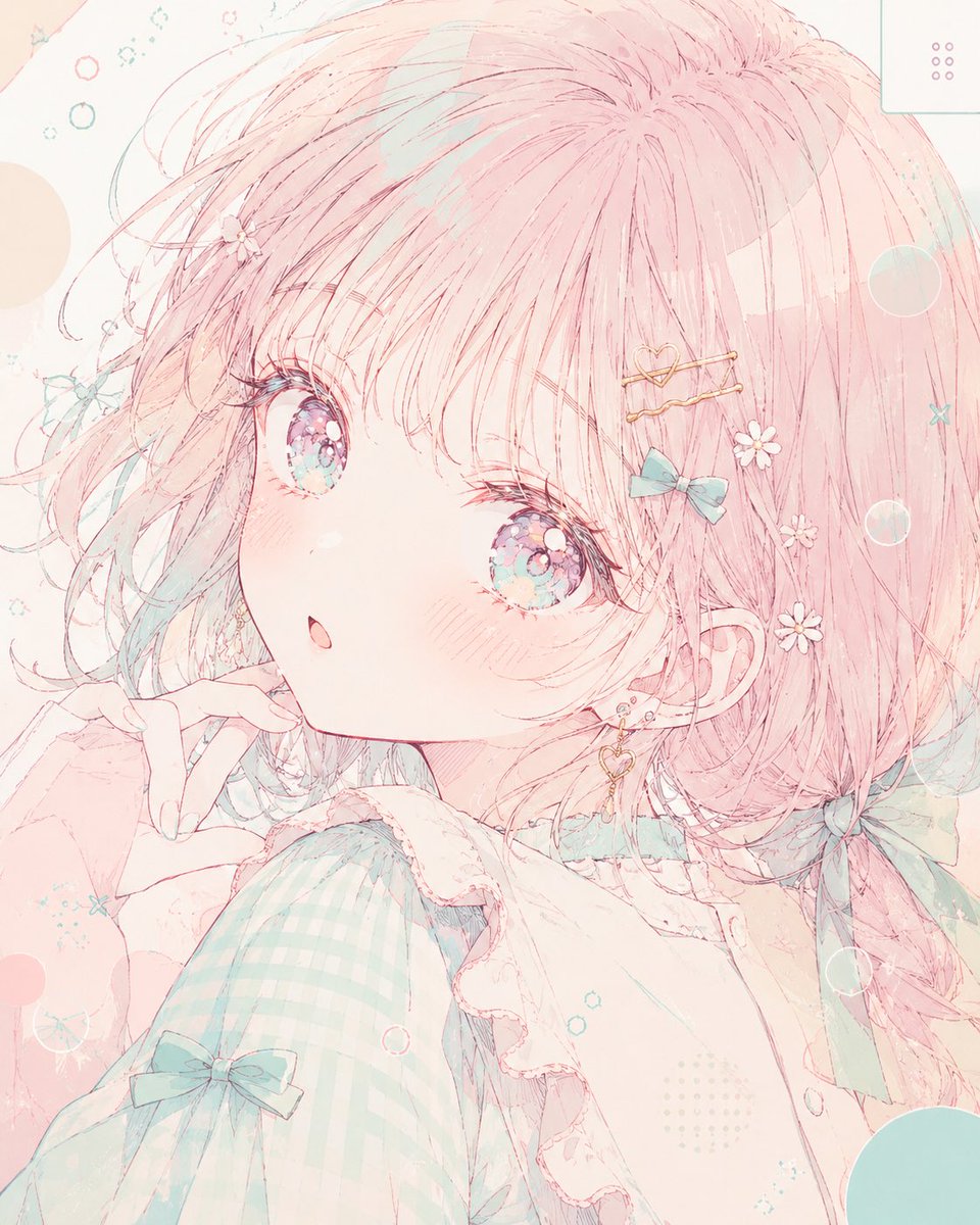 Haru_AICreator_'s tweet photo. 🩵🌸 Pastel Dream 🌸🩵

淡いピンクとミント、
繊細な線画と透明感のある瞳。

やさしくて、ふんわりした世界観をイメージして描きました✨💕

#AIイラスト #AIart #少女漫画風 #パステル #透明感 #ゆめかわいい #アニメイラスト #女の子イラスト #創作 #イラスト好きさんと繋がりたい https://t.co/goamE3ZPKT