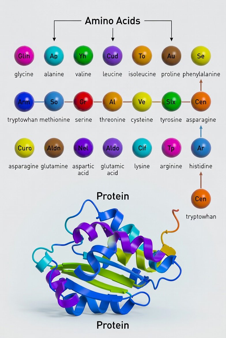 Proteins are like the body's construction workers and machines. They ...