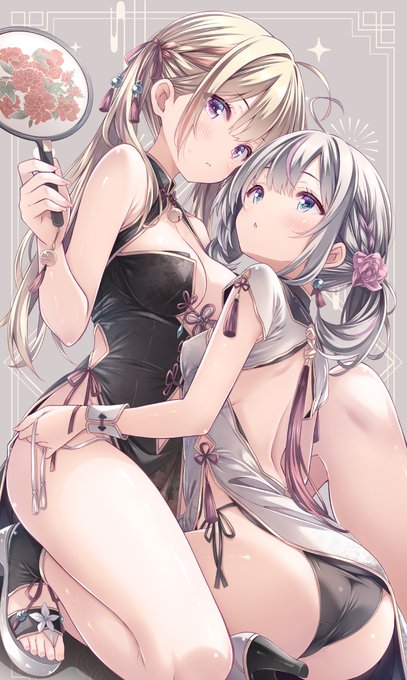 おっきいのもちっさいのも。 | RYO@c108日曜東ス26b #pixiv https://t.co/LrfwMgcNYE 