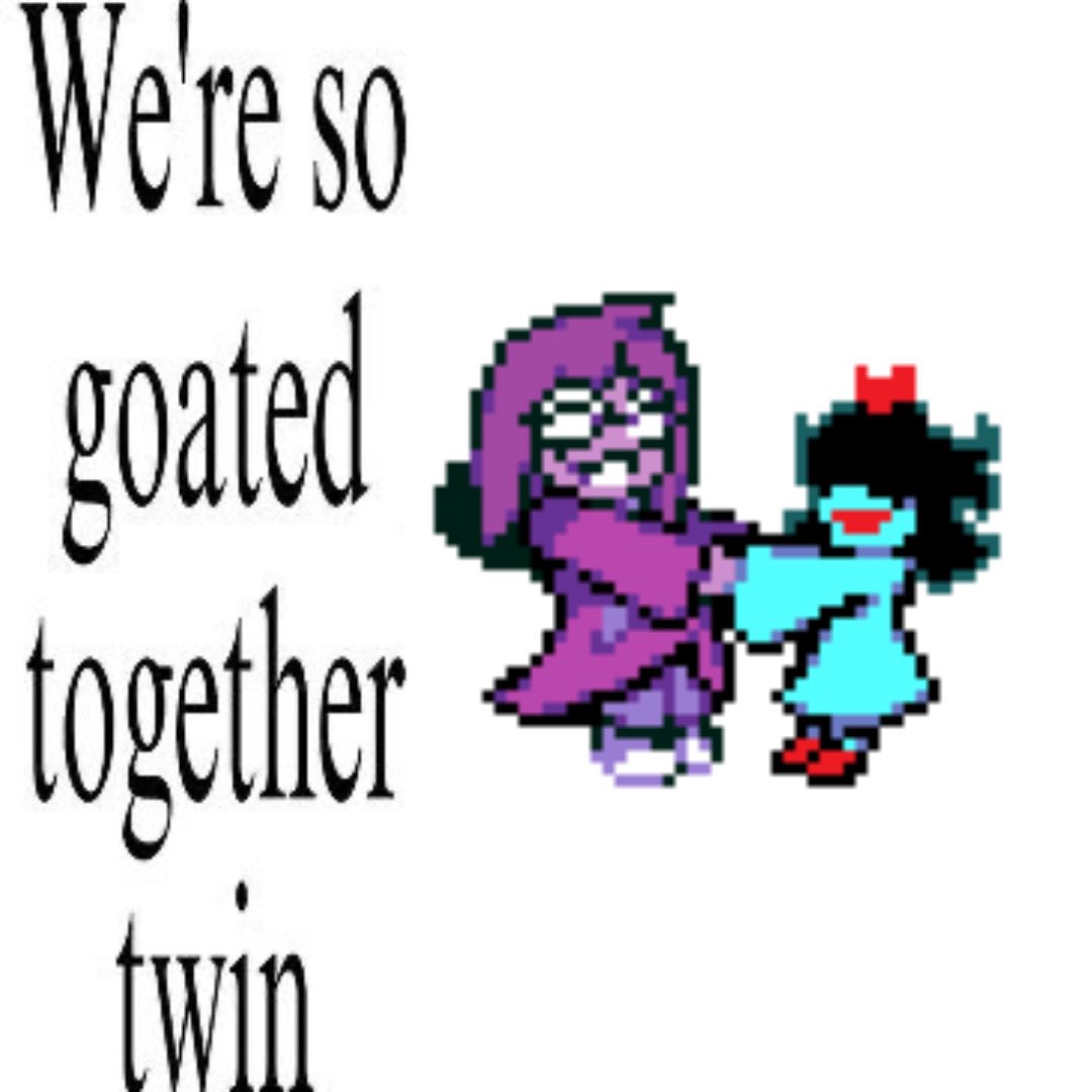 Yuri_LeBeau's tweet photo. The more the flowerier or somewhat like that goes the saying #aquatwt #sethtwt #deltarune https://t.co/cjXdinvHHq