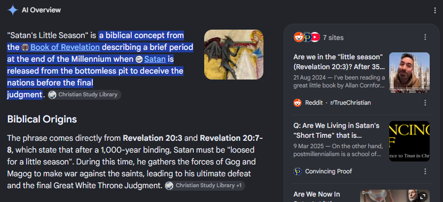 Unc_Dantee's tweet photo. Did you know?

There's an online community of 'conspiracy theorists' who believe that Christ already physically returned and established an advanced civilization in the past, 

...and that Satan has been unleashed to erase this history and deceive us https://t.co/g7eDnRoXfI