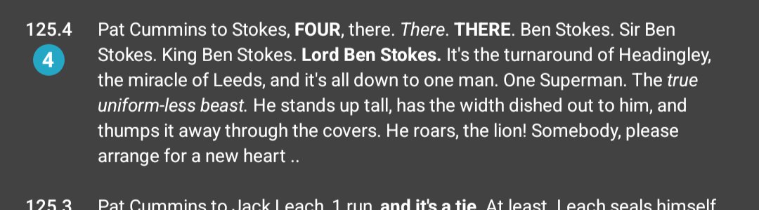 Harish1031's tweet photo. August 25, 2019
Headingley 
Will always be top memory of Ben Stokes❤️ https://t.co/kmk66opjW4