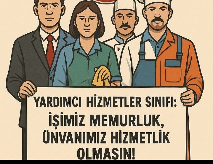 galo72's tweet photo. Yardımcı hizmetler sınıfı içinde lisans mezunu olan personel temizlik yapmasın teknik  hizmetlerine geçiş hakkı tanınsın
#YardımcıHizmetlerSınıfı
#diplomaliamelesinifiolmasin
#YhsMeclisGündeminde 
#yhskaldirilsin
@RTErdogan @dbdevletbahceli 
@dmssendikasi @csgbakanligi 
@erbakan https://t.co/aLpQwiXvdN