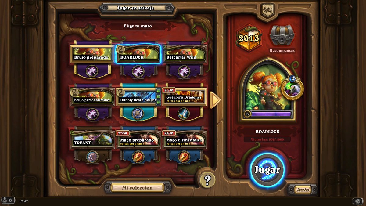 sergioydana's tweet photo. Consigo llegar a leyenda jugando desde ayer con Elwynn Boar Warlock, el deck va solo
#hearthstone #hearthstonewild

AAEBAcn1AgbgBdOeBu6hBsSiBtGCB6mIBwyQxwLy0AKdqQObzQPT+QOm6gT0xgWEngaVswaUygaEmQeGnQcAAA== https://t.co/6x1uarLVQU