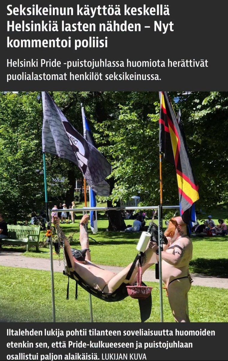 IsannainenPiia's tweet photo. Kyläkeinu on turvallisuusriski ja siksi niiden käyttö on erittäin tarkasti säännelty.
Seksikeinua ei koske moiset rasitteet, turvallinen aina vauvasta vaariin..
#pelastetaanlapsettältäpaskalta https://t.co/66J7YCn1cF