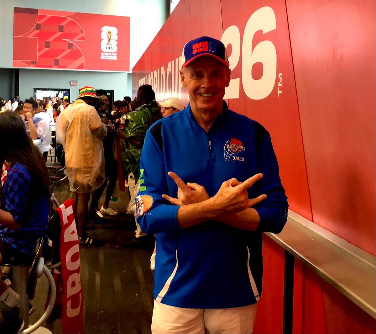 KennJacobsen's tweet photo. What a week!

Two World Cup games in three days at the amazing Philadelphia Stadium. 🏟️ ⚽ 

Well done Philly.

Started the week in Rome wrapping up a summer semester teaching International Sports Law to 43 law students from 7 different U.S. law schools.🇮🇹 

Next up--July 4th🇺🇸 https://t.co/QhNwhQcVL3