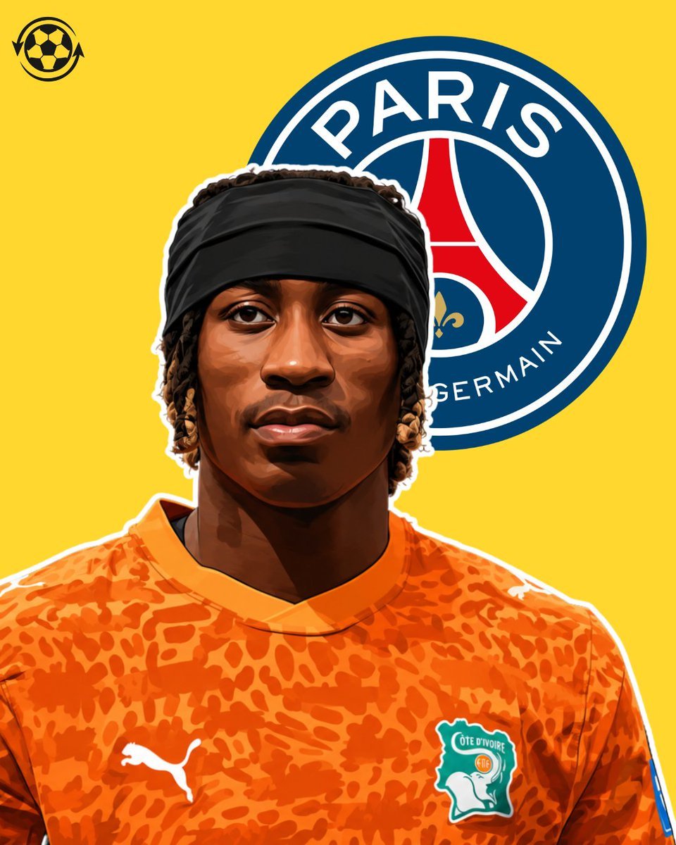FOOTBALL__A's tweet photo. 🚨 EXCL: Yan Diomande chooses Paris Saint-Germain as next destination if he departs RB Leipzig this summer. 19yo said to believe in #PSG project led by Al-Khelaifi / Campos / Enrique + wants chance to lift trophies regularly &amp; win Balon D’Or @TheAthleticFC https://t.co/jNYbxltpmQ