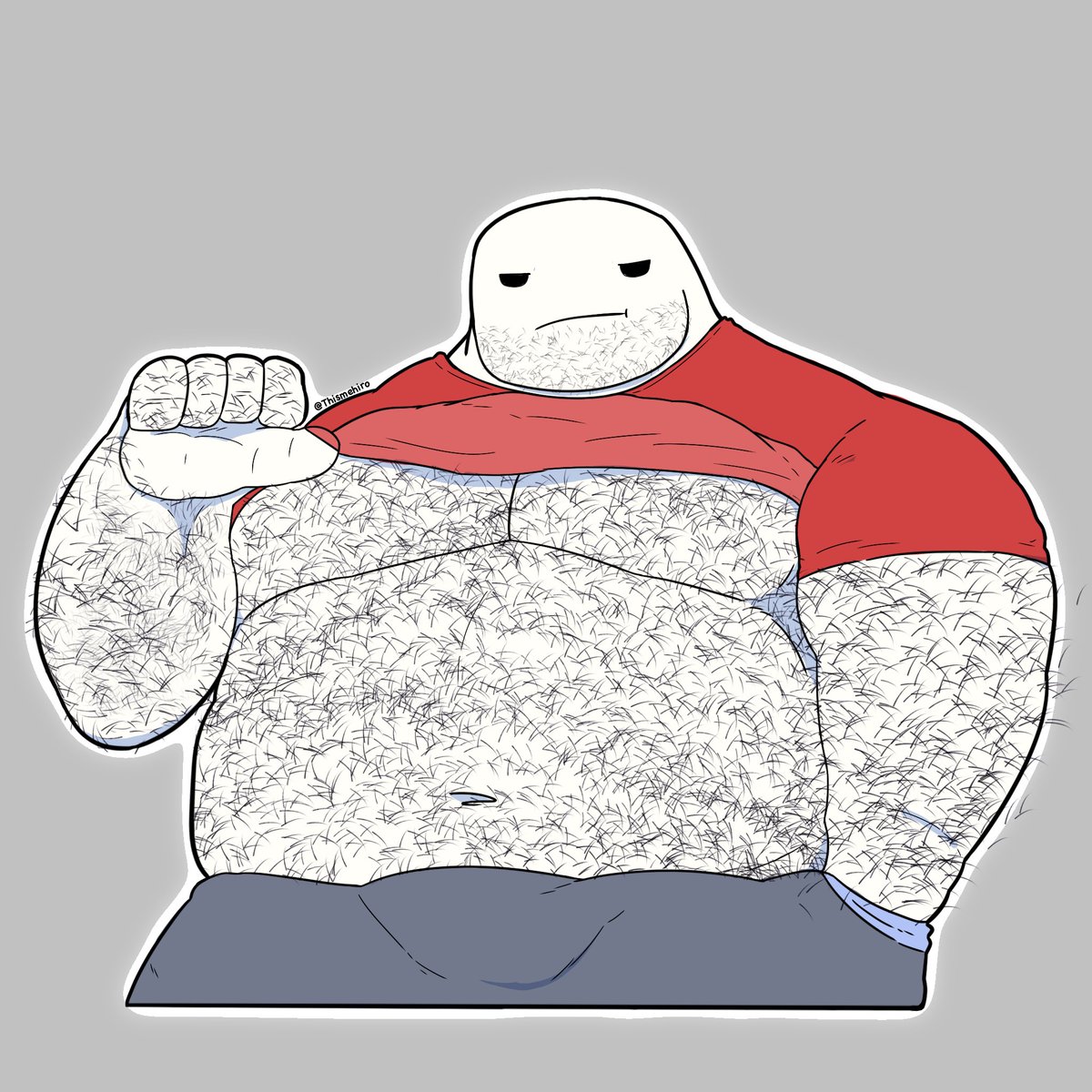 ThismeHiro's tweet photo. ' Lay on me faster before i change my mind'
#bara #robloxbara https://t.co/uyKpqx2NwB