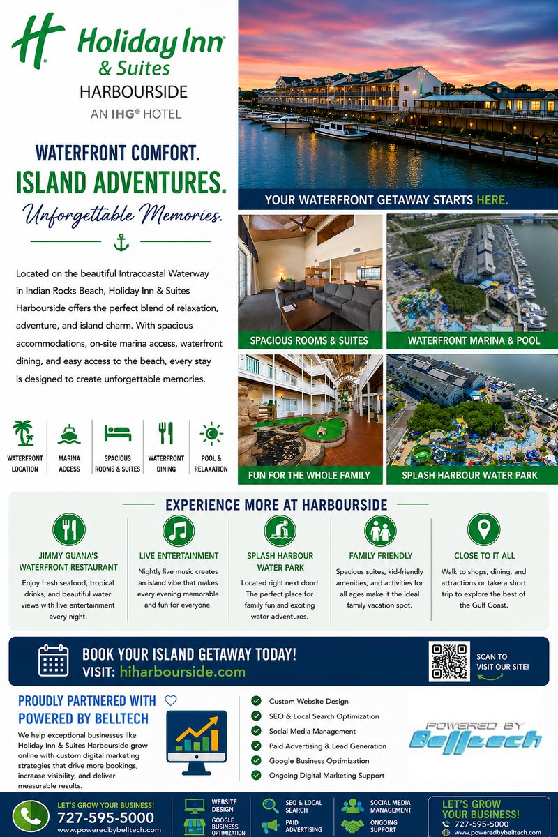 BelltechPower's tweet photo. Powered By Belltech is proud to support Holiday Inn and Suites Harborside by strengthen their online presence. 

🌐 Visit Holiday Inn &amp; Suites Harbourside: https://t.co/ygDrC3AcVf 
 🌐 Visit Powered By Belltech: https://t.co/dKQy5AvnYb 
#HolidayInnHarbourside #PoweredByBelltech https://t.co/OB6rylxXeI