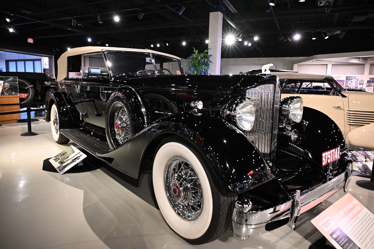 Part of the exhibition, Five Driven Women, this 1934 Packard
