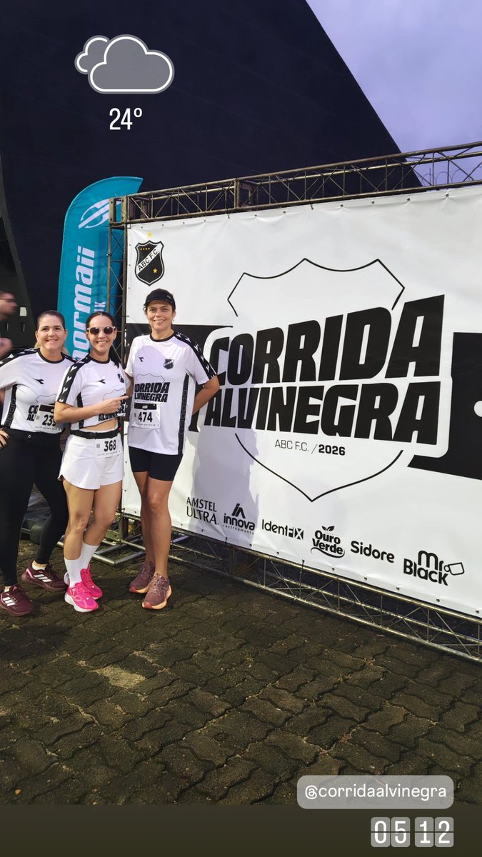 patligia's tweet photo. Hoje teve corrida ALVINEGRA 🖤🩶🐘@ABCFC @ABCdaRibeira https://t.co/8k31xlJw2c
