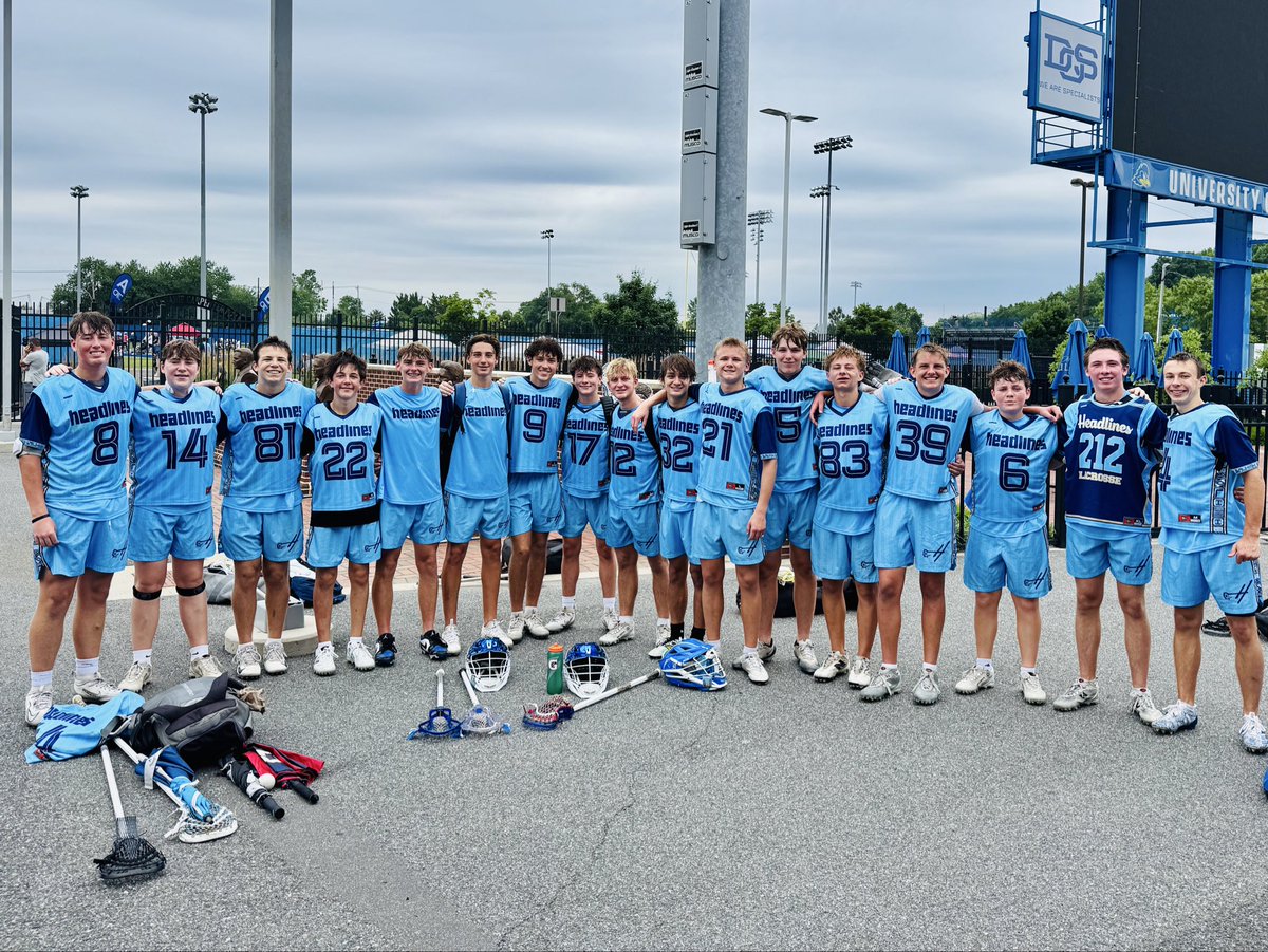 BradyAllietta's tweet photo. Our @headlineslax team may have come up short playing the High School Reserve at the University of Delaware, but I really enjoyed playing some good lacrosse with friends. #classof2029 #makeheadlines #hsreserve https://t.co/NIMEroPch5