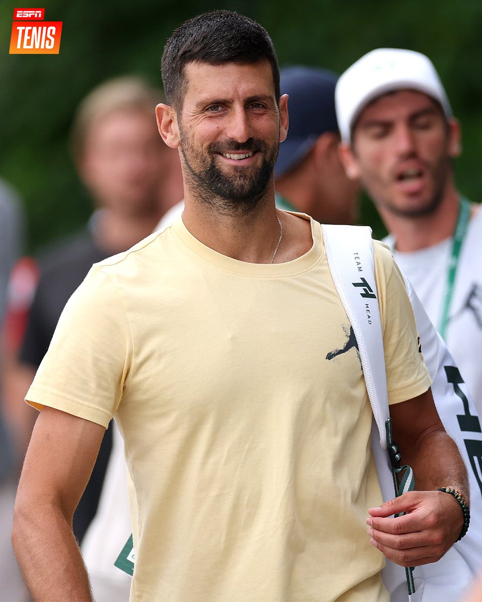 ESPNtenis's tweet photo. La definición de aura.

#Wimbledon