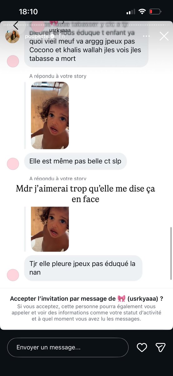 inconu2123's tweet photo. Les pire hypocrite du monde les musulmane 2.0 #poupettekenza elle a bien raison de les afficher c pas normal de parler d’un enfants comme sa qui soit exposer ou pas les follas qui disent que c normal faite vous soigner https://t.co/8qOR2bZSOR