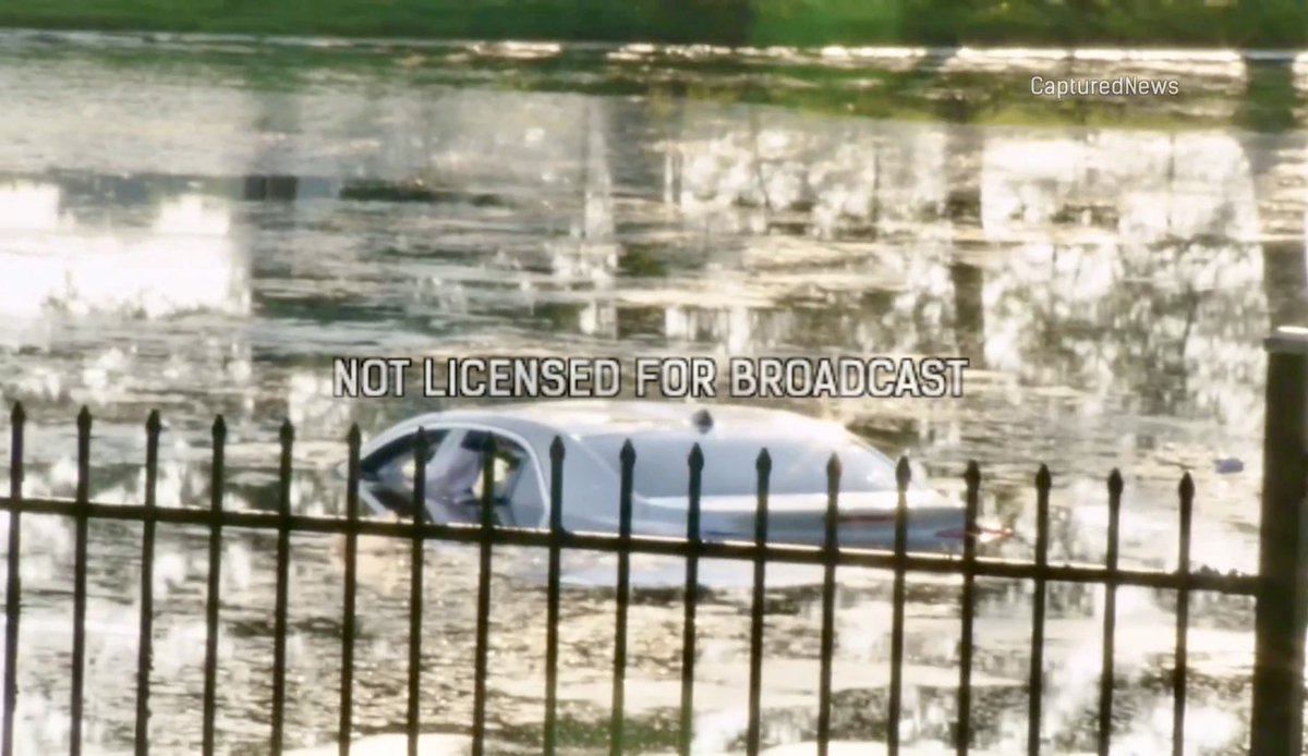 ImagesCu's tweet photo. 06/28/26 Vehicle found partially submerged in a pond at  24955 Rt. 12 in Unincorporated Lake County. Vehicle was recovered from pond and found unoccupied by Wauconda Fire Department Dive Rescue Team @LakeCoILSheriff K-9 was also searching the area for driver. @CapturedNews https://t.co/xP4oH4BYzS