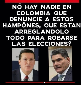 arnold_her88028's tweet photo. Reflexiòn pa'que TOMEN ACCIONES: Ahora que tigra @ABDELAESPRIELLA terminò campaña y MOSTRÒ VERDADERA JETA/MALAS INTENCIONES, PROPONGO A QUIENES VOTARON POR PLATA-FUERON AMENAZADOS EN SUS TRABAJOS/POLITICOS/GRUPOS ARMADOS etc empezar a denunciar en redes/ @FiscaliaCol este delito. https://t.co/n5rVZw5OCB