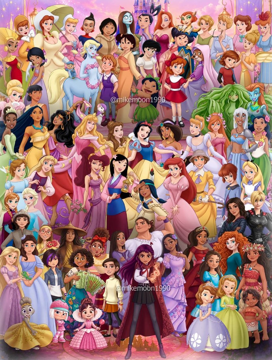 everymovieandtv's tweet photo. Who is your favourite female Disney character? https://t.co/dOZFWOqIHm